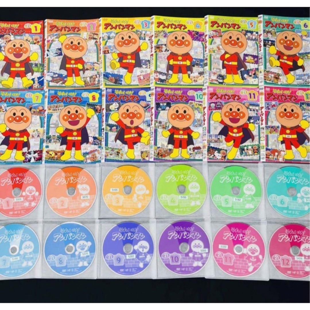 全巻セット】アンパンマン TVアニメ '21 DVD 全12巻セットの通販 by Ri