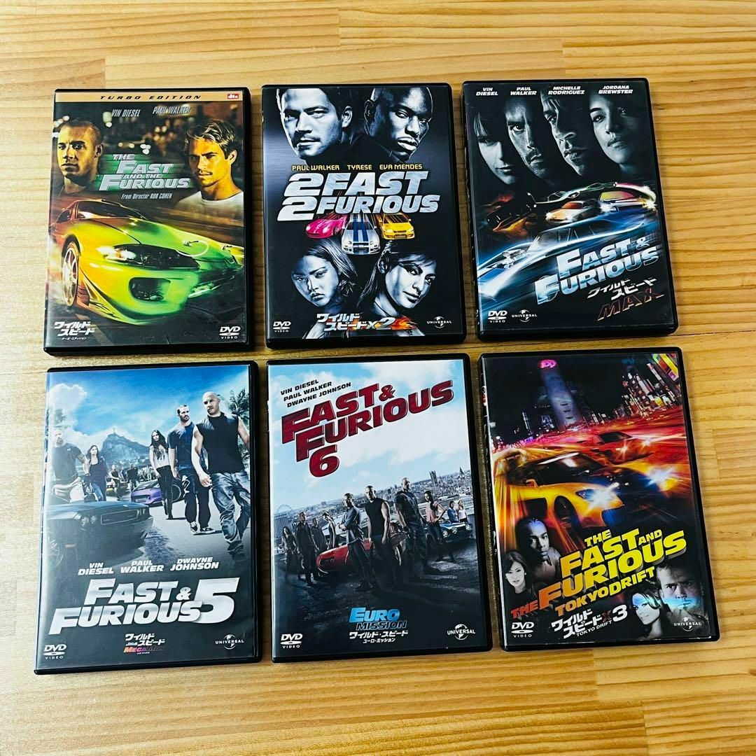 ワイルドスピード DVD まとめ売り6枚 洋画 映画 ワイスピの通販 by Re