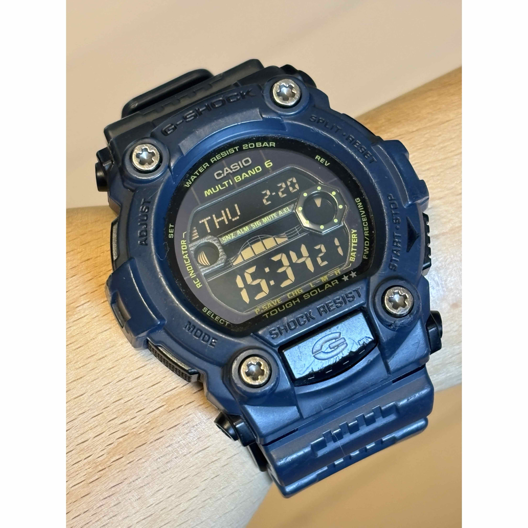 G-SHOCK - デカG/G-SHOCK/GW-7900/電波ソーラー/時計/ネイビー