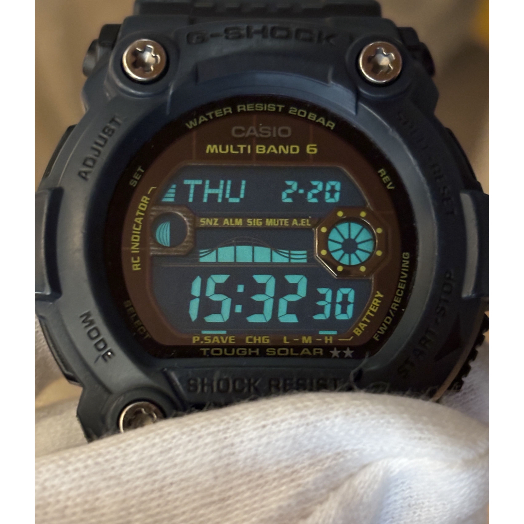 G-SHOCK - デカG/G-SHOCK/GW-7900/電波ソーラー/時計/ネイビー