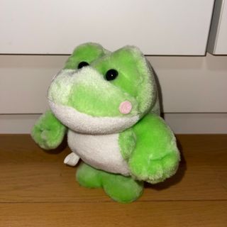 昭和レトロ・当時物】カエルぬいぐるみ ゼンマイ式の通販 by ✨yui