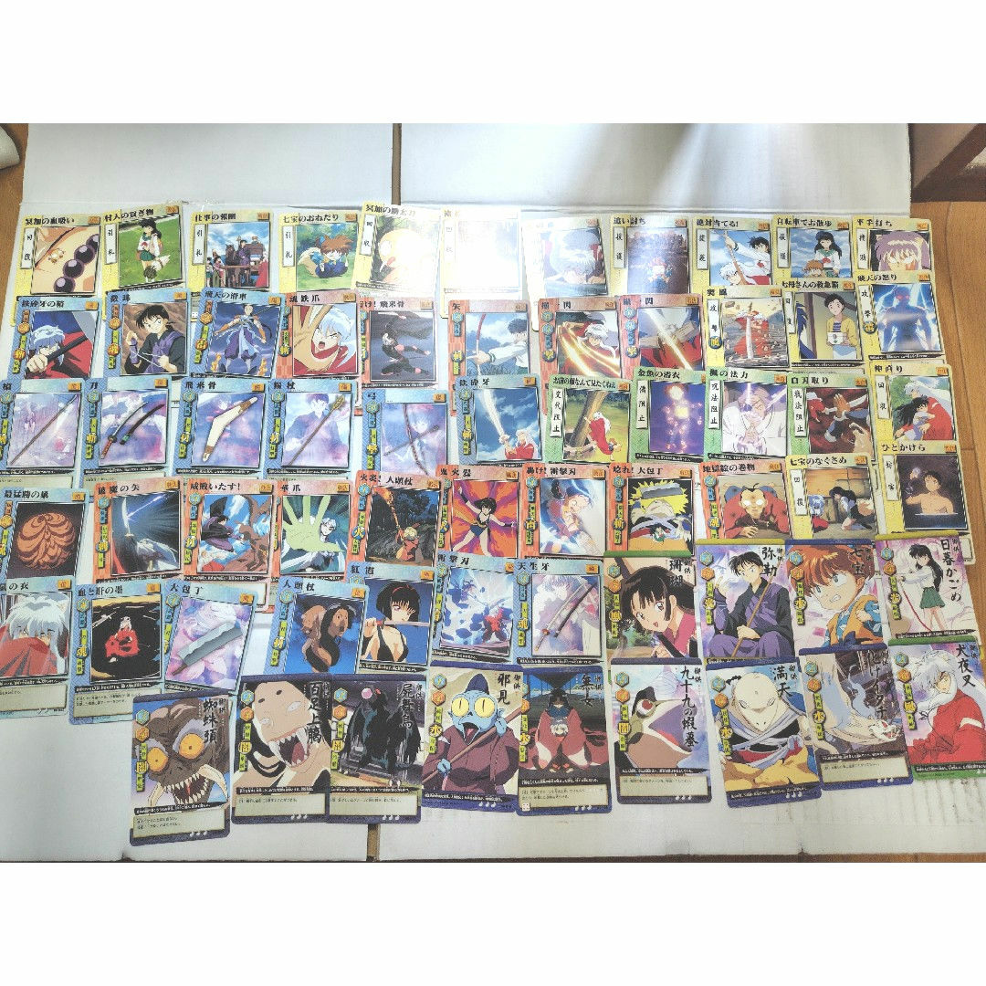 犬夜叉 カードゲーム 未使用1箱と64枚の通販 by フシギダネ｜ラクマ