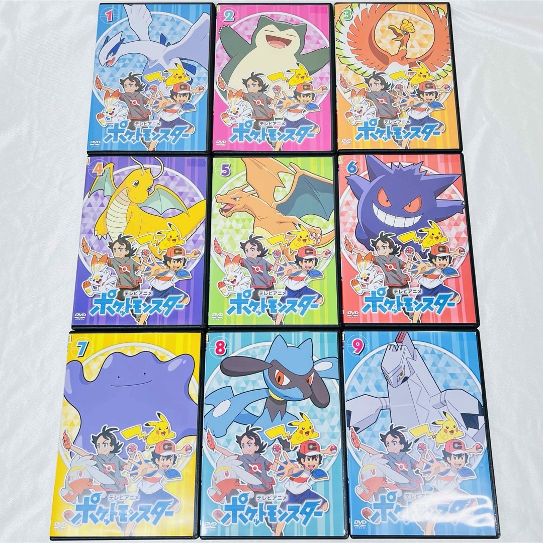 ポケモン DVD 9本セット 新品ケース付き 2019 新無印の通販 by Ri.'s