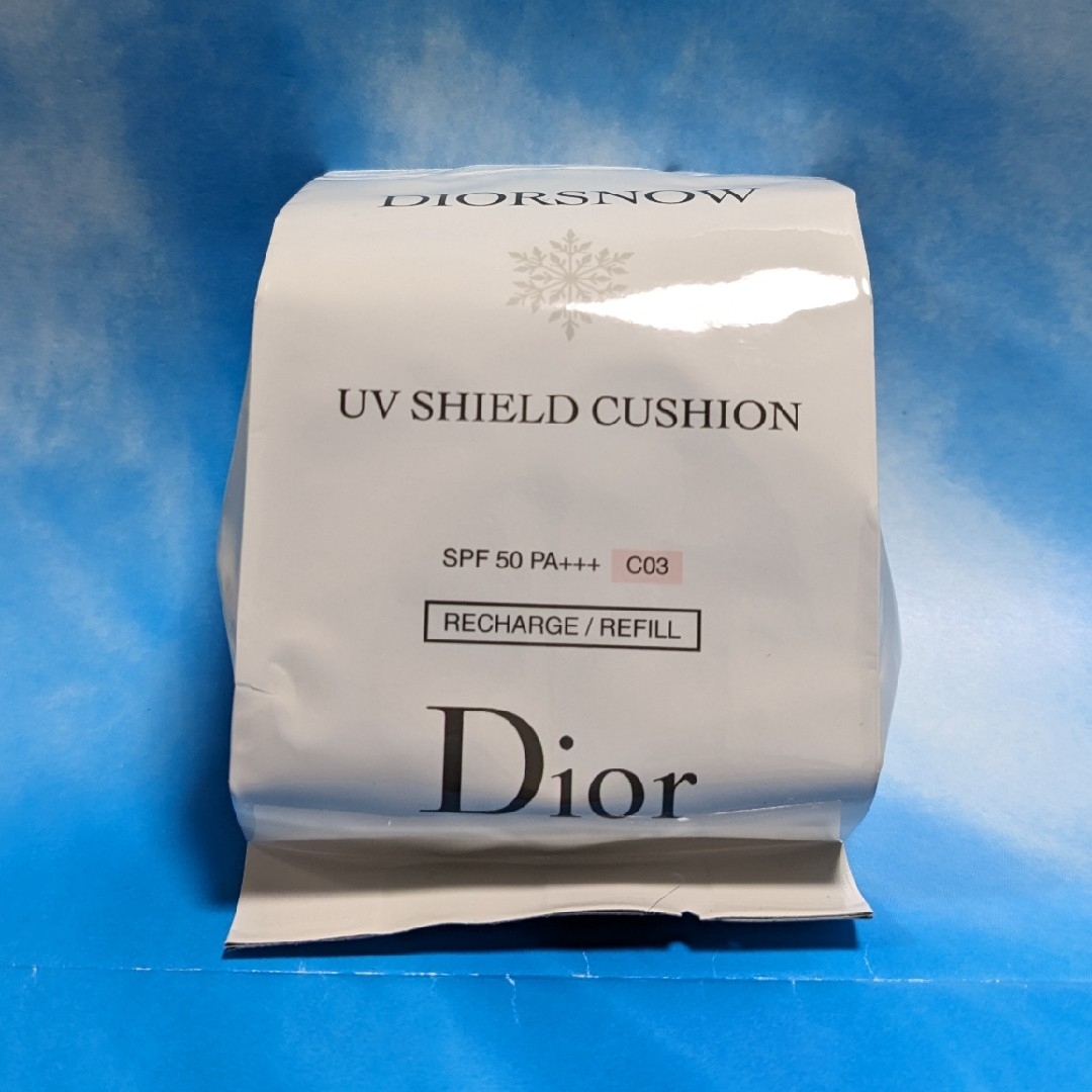Dior - 新品 ディオールスノーUVシールドクッション リフィル付き C03