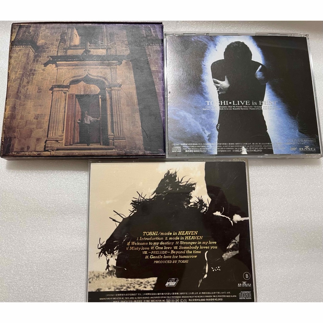 X JAPAN TOSHI CD色々3枚 usedの通販 by popo's shop｜ラクマ
