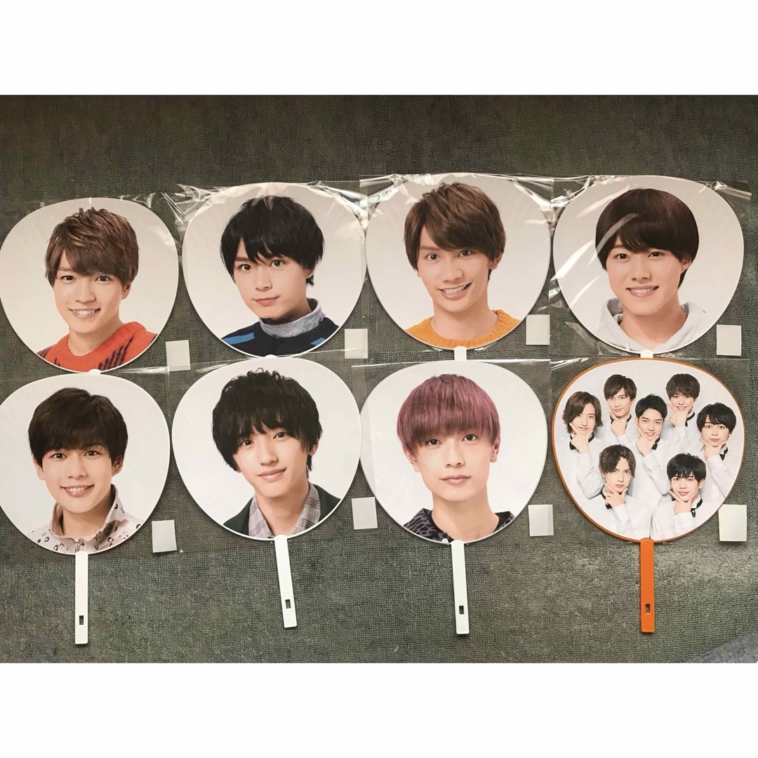 なにわ男子 - 8枚！なにわ男子 ジャンボうちわ あけおめ 関ジュ 京セラ