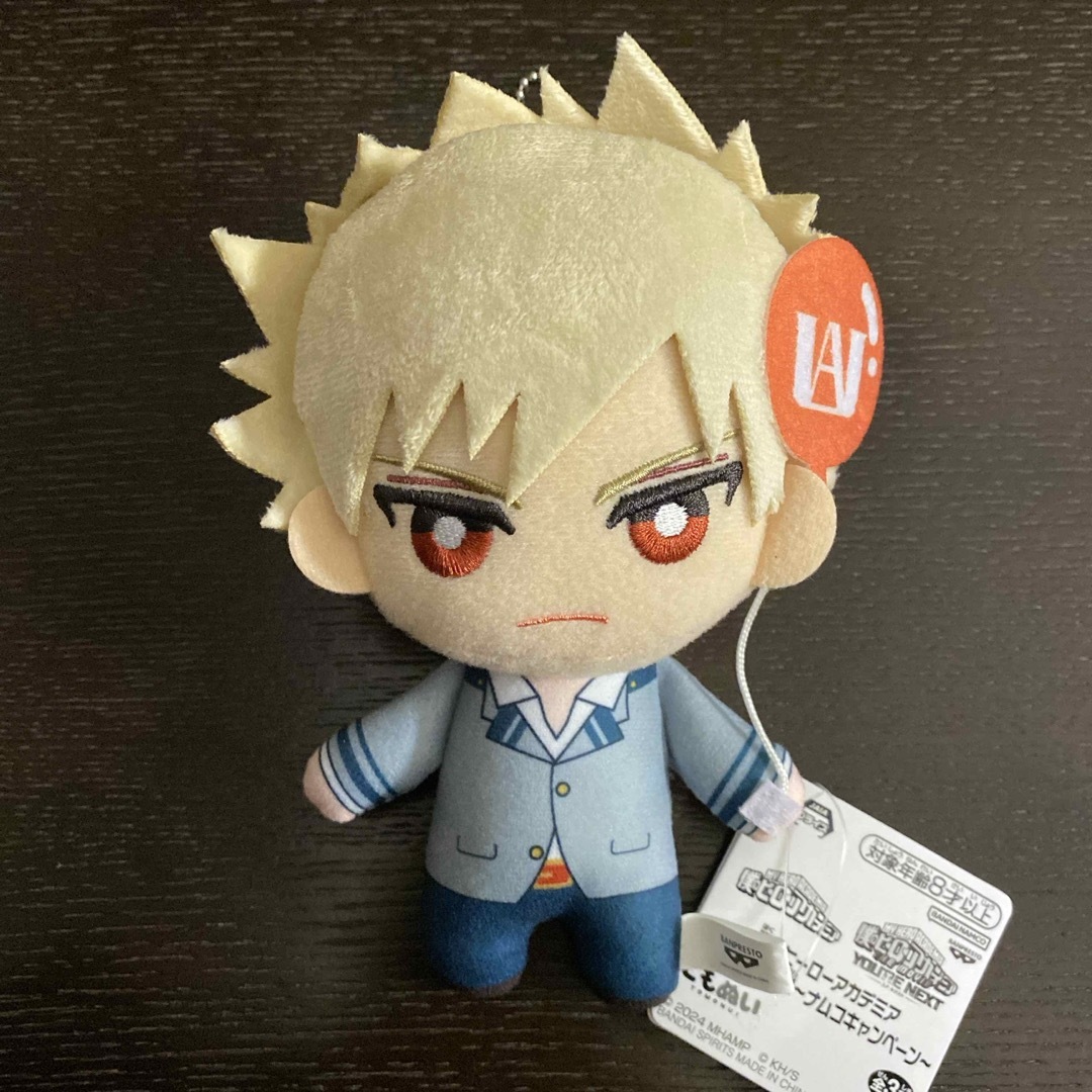 BANDAI NAMCO Entertainment - ヒロアカ 爆豪勝己 ともぬい ぬいぐるみ