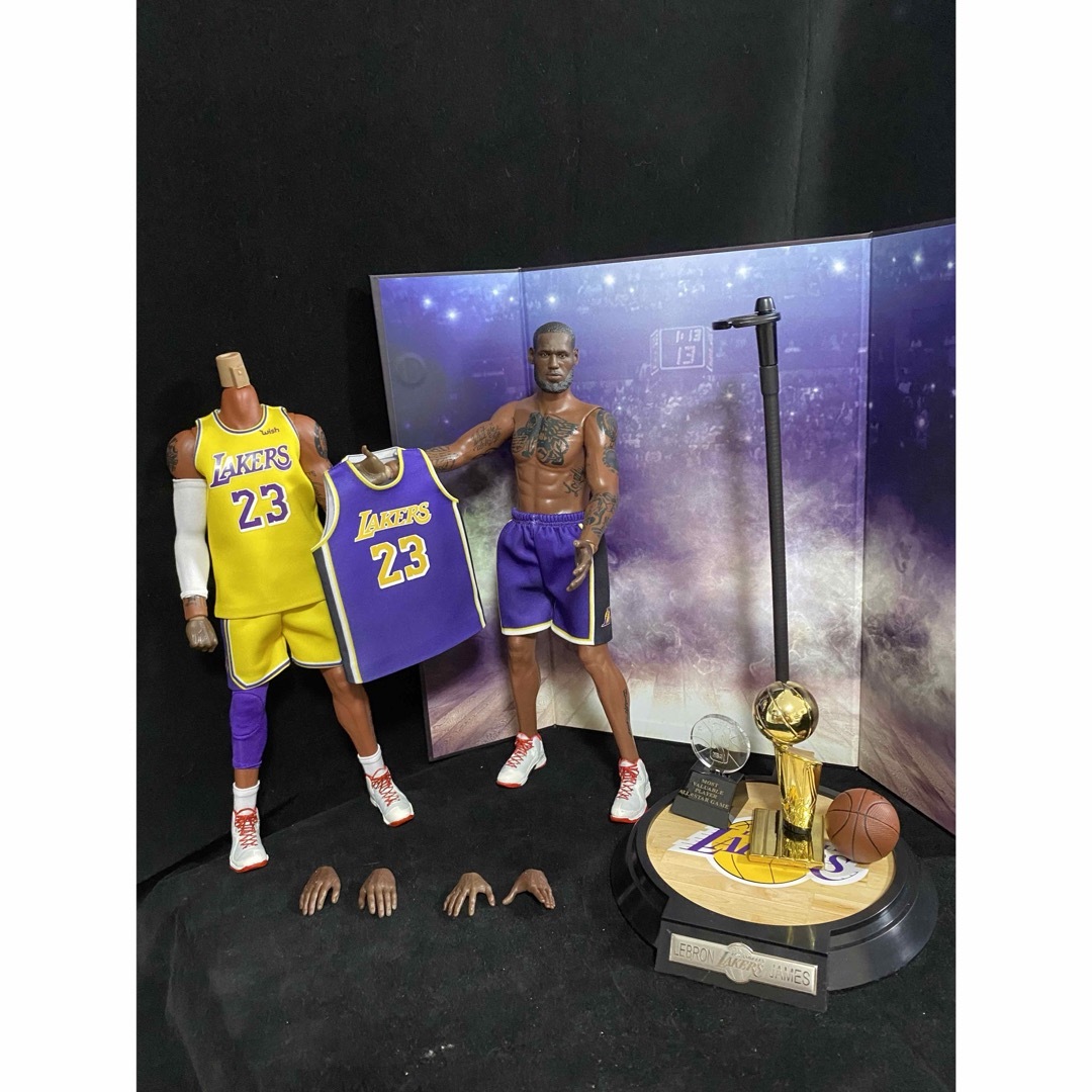 素体2体 NBA レブロン・ジェームズ フィギュア1/6 新品 LeBronの通販