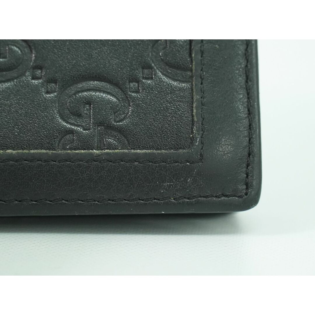 GUCCI - 本物 グッチ GUCCI シェリーライン グッチシマ レザー カード