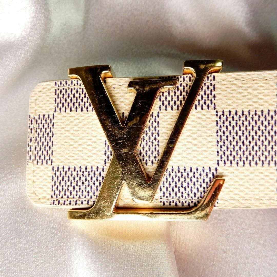 LOUIS VUITTON - LOUIS VUITTON ベルト ダミエ ダミエアズール サン