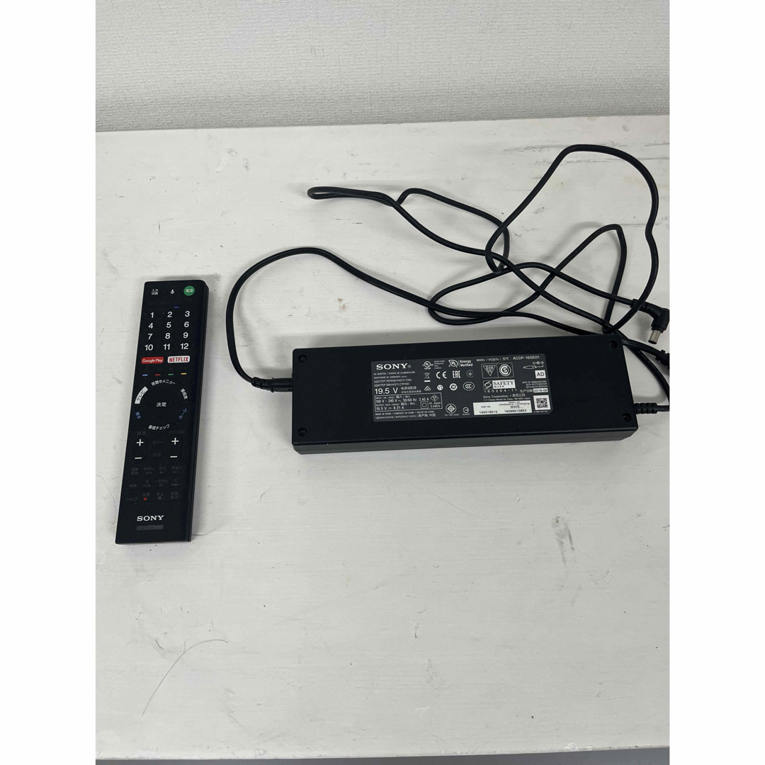 SONY - ソニーテレビ純正リモコン➕純正電源コードセットの通販 by