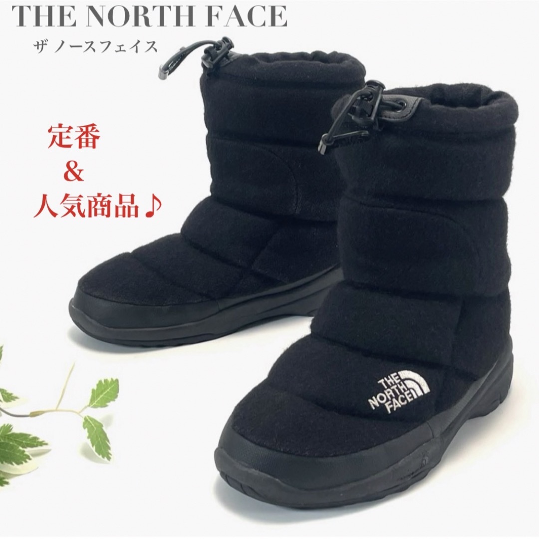 THE NORTH FACE - 最終価格 ザノースフェイス ヌプシ ブラック 23cm