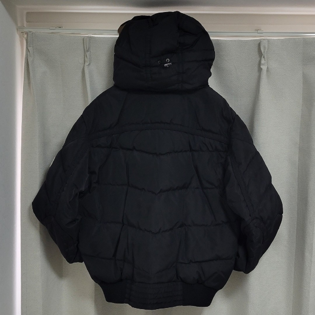 MONCLER - MONCLER フード付きダウンジャケット 黒 サイズ 3の通販 by