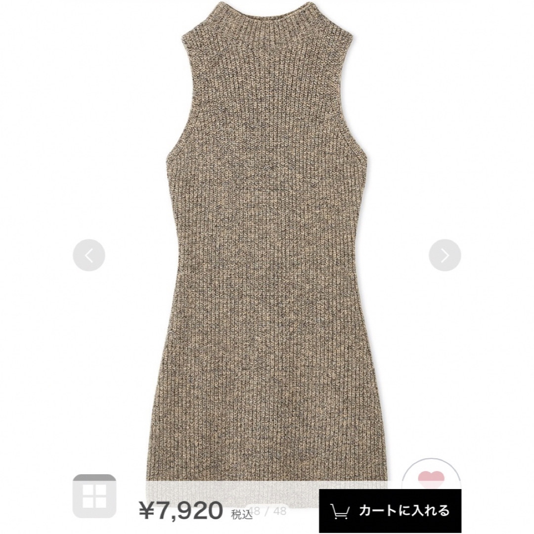 SNIDEL - ミニニットワンピース& ニットジャケットの通販 by rucaの