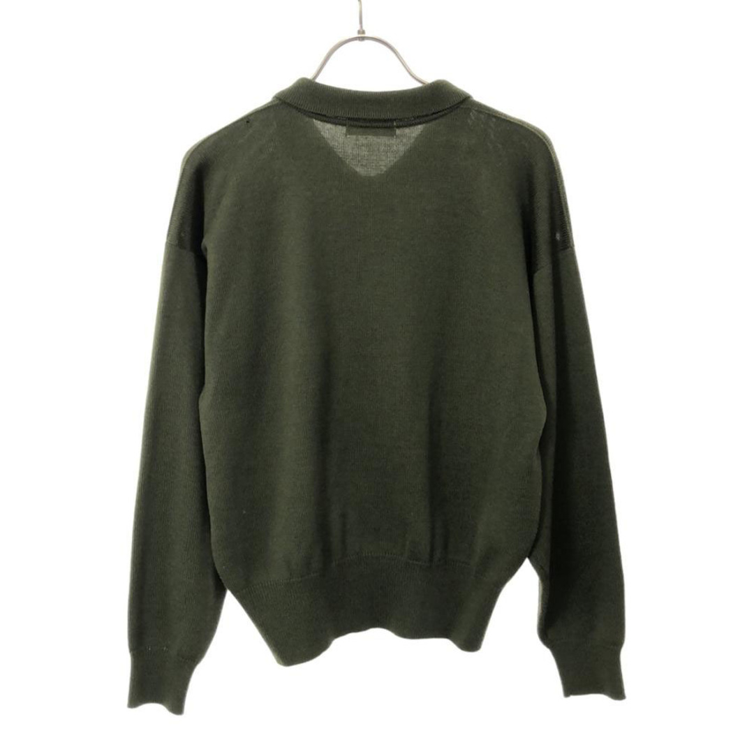 BURBERRY - バーバリーズ 90s ウール オールド 長袖 衿付き セーター M