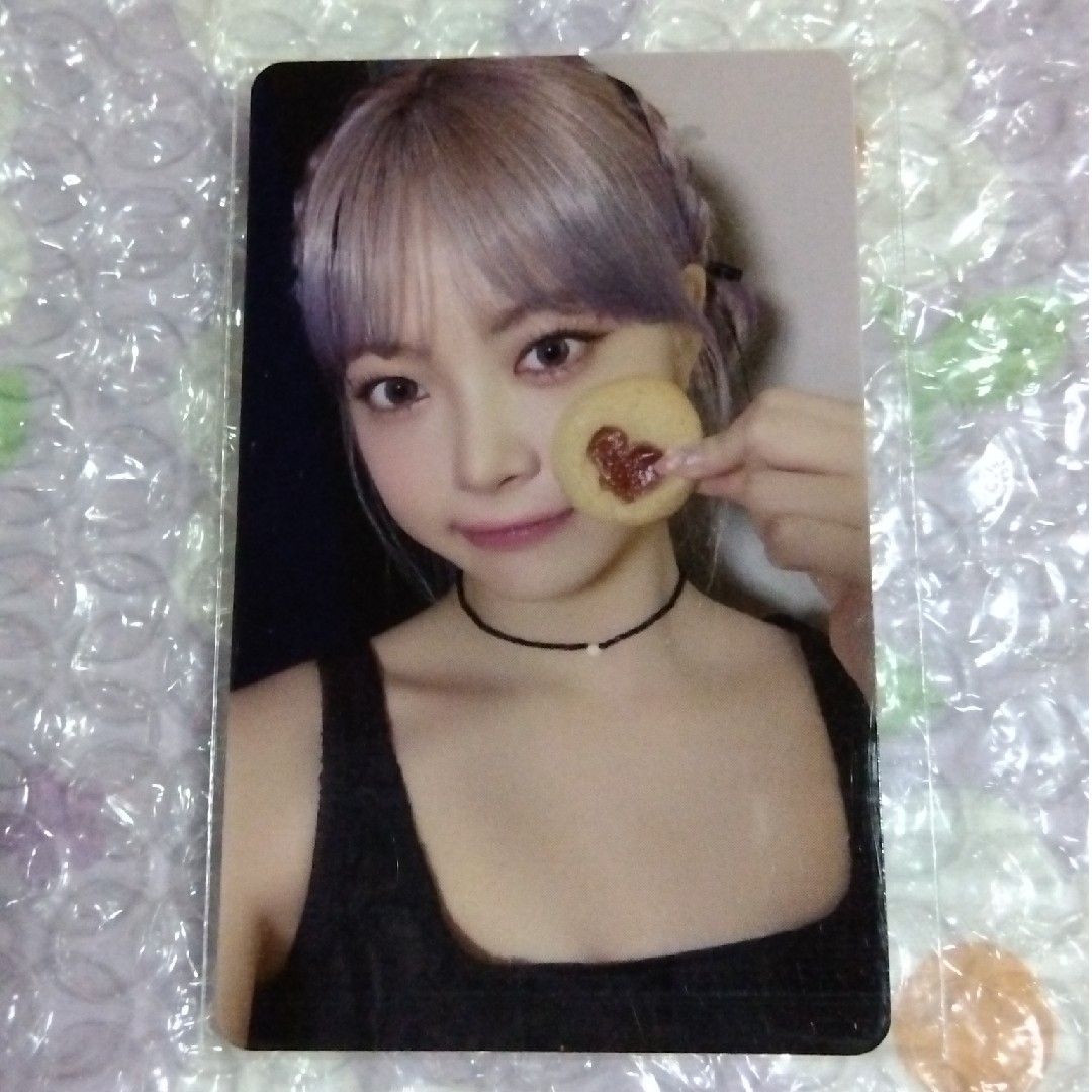 LE SSERAFIM EASY WJ 来日記念 当選 トレカ ウンチェ LE SSERAFIM EASY