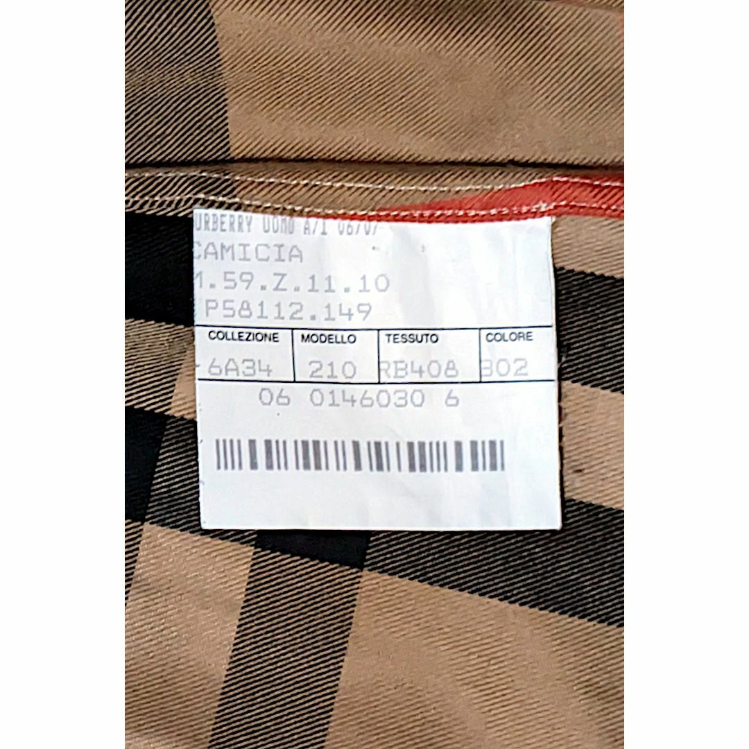 BURBERRY - Burberryバーバリー ビッグノバチェックシャツ 美品の通販