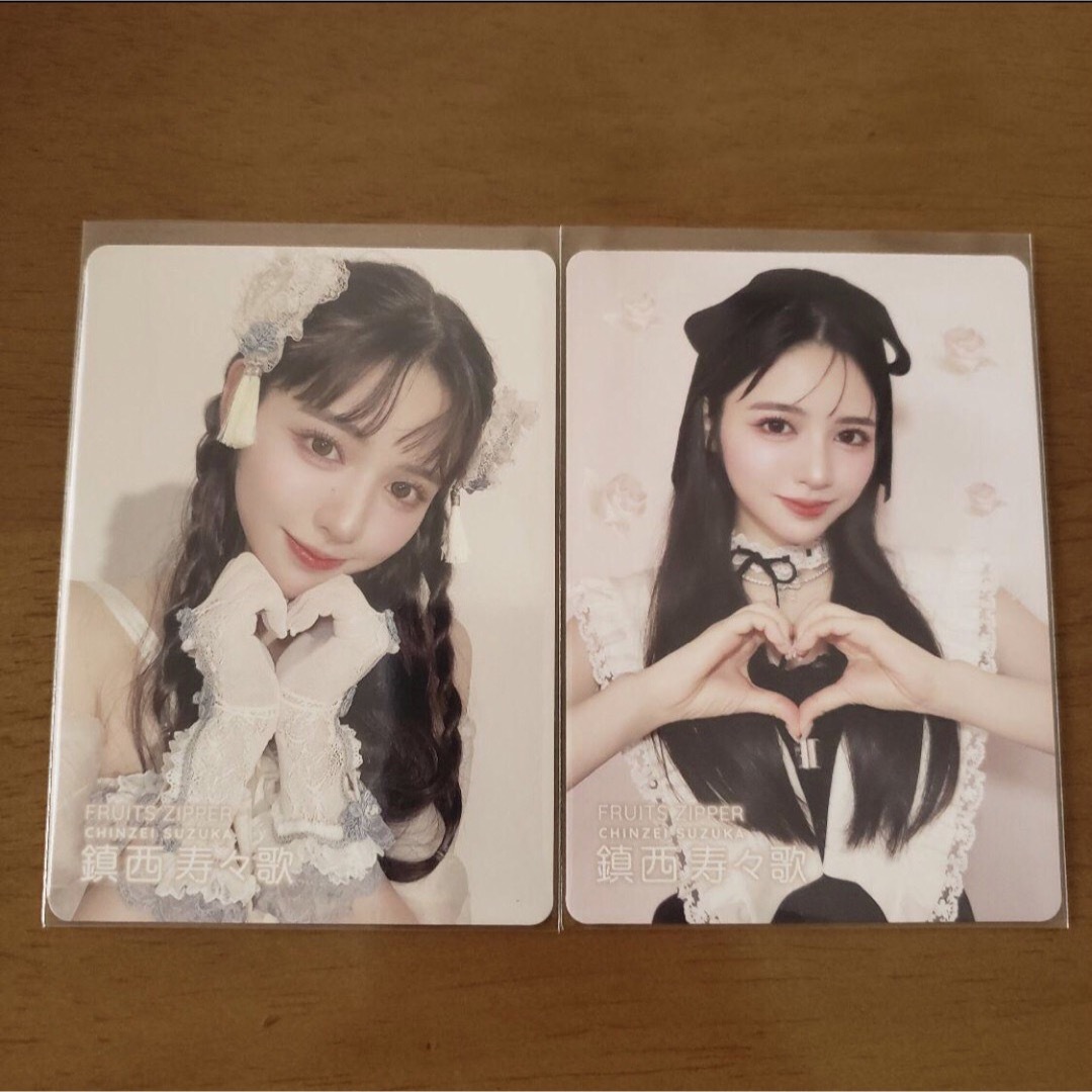 FRUITSZIPPER 三周年 すきくじ S賞 鎮西寿々歌 サイン入りチェキ