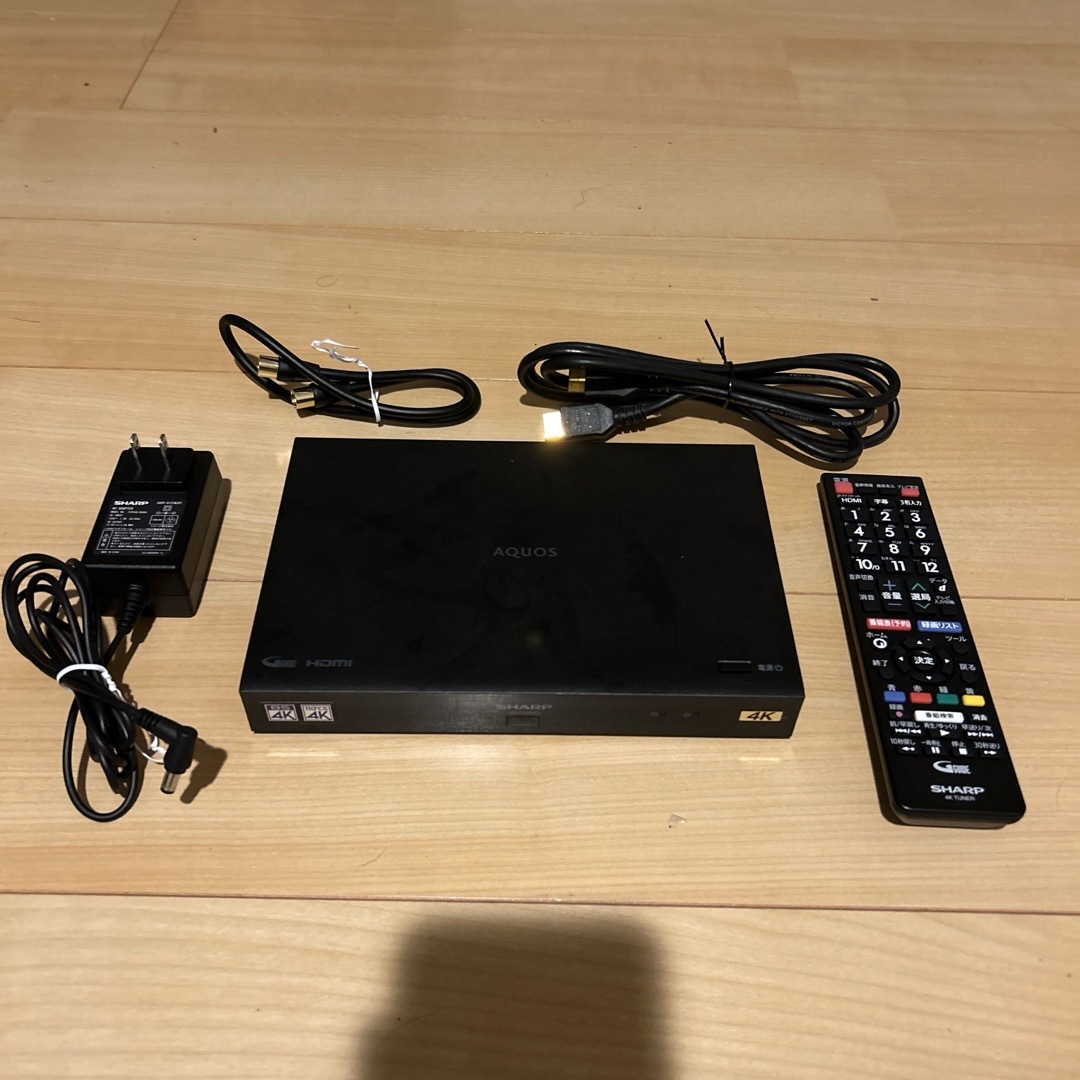 SHARP - SHARP 4Kチューナー 4S-C00AS1の通販 by 断食乙女's shop