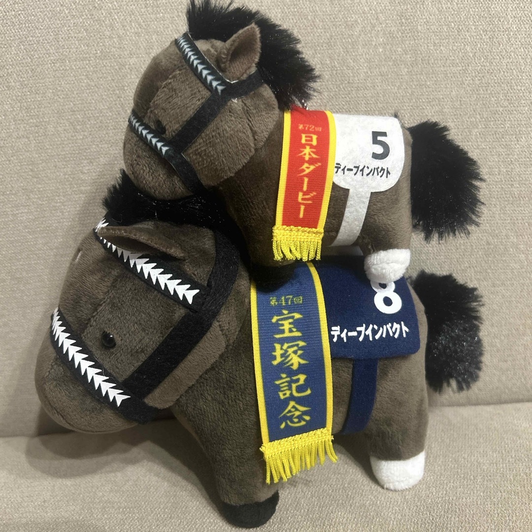 専用・タグ付き】ディープインパクト ぬいぐるみセットの通販 by