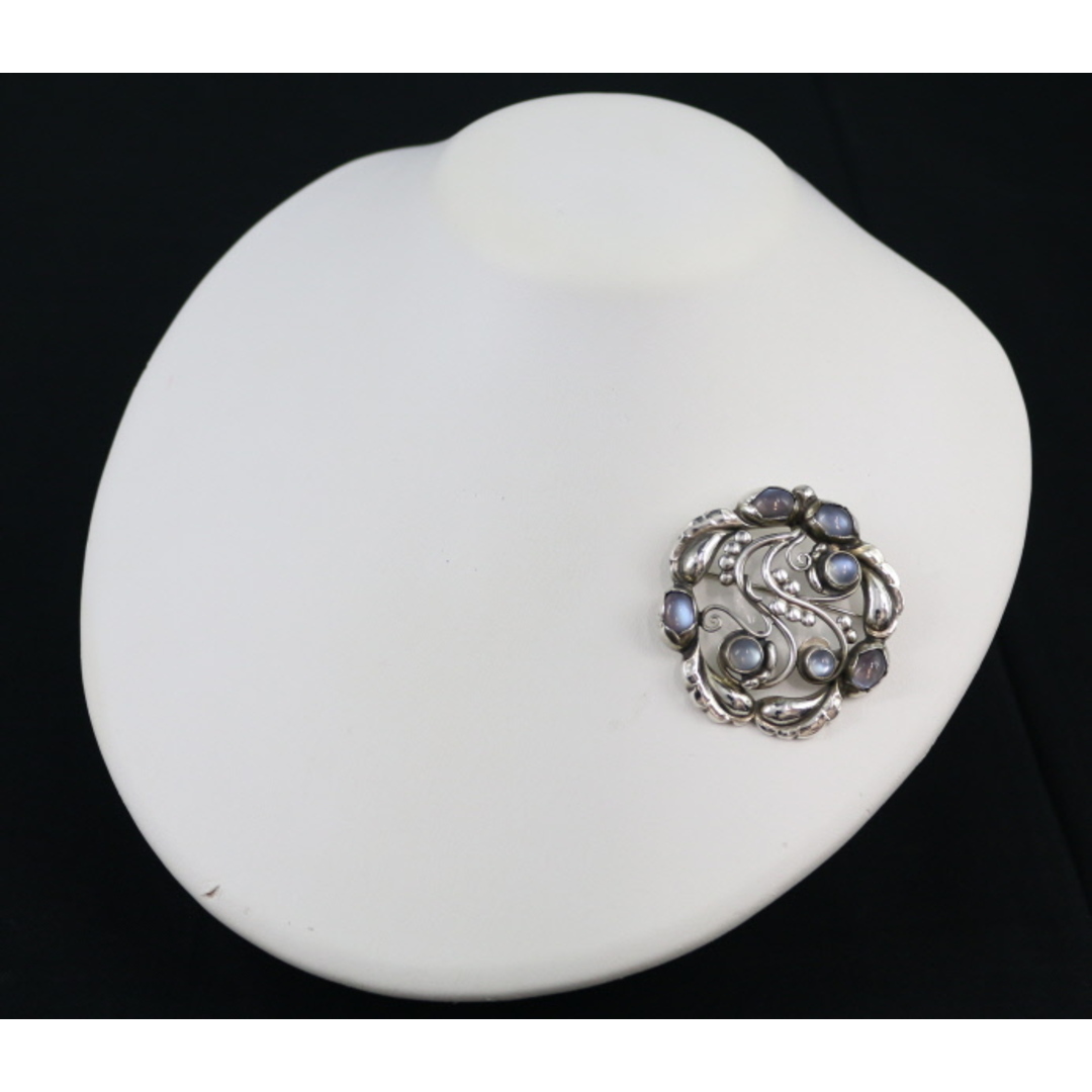 Georg Jensen - ジョージジェンセン ブローチ ムーンストーン 159