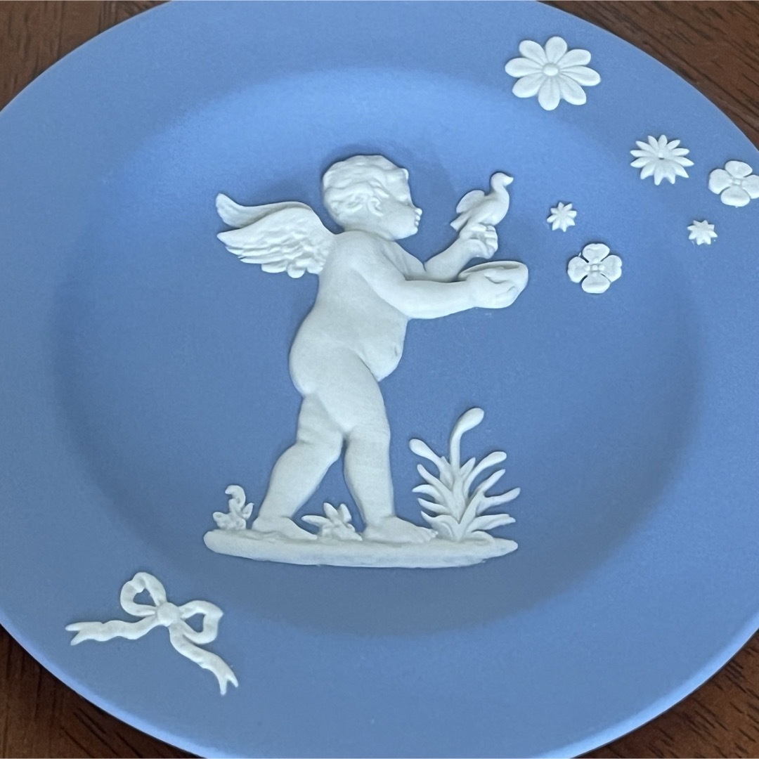 WEDGWOOD - 【レア美品】ウェッジウッド☆ジャスパー☆エンジェル
