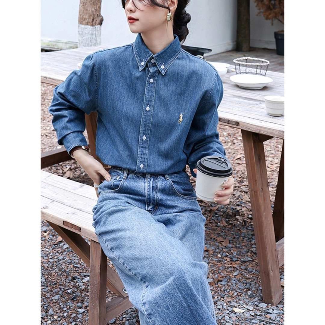 POLO RALPH LAUREN - 美品 ポロ ラルフローレン シャツ トップス