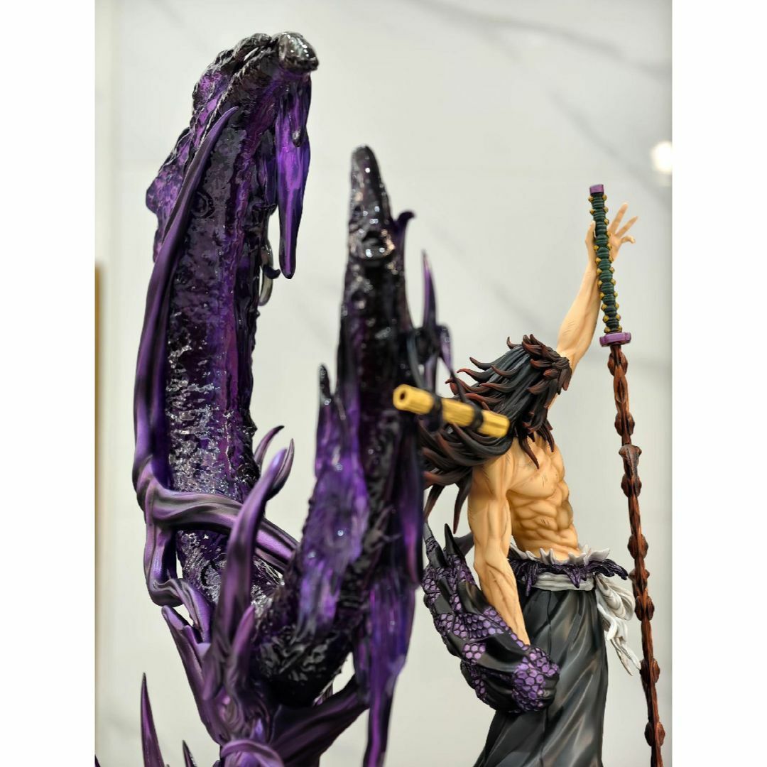 鬼滅の刃 上弦の壱 黒死牟 ガレージキット フィギュア 1スケールの