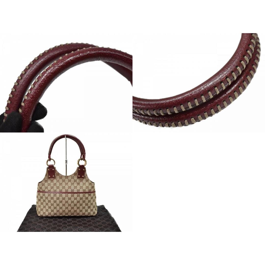 GUCCI - 【布袋あり】GUCCI グッチ GGキャンバスハンドバッグ 131329
