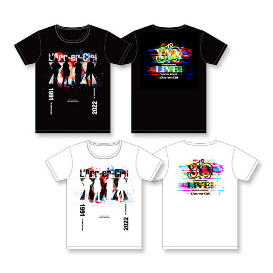 L'Arc～en～Ciel - ラルク 30th L'Anniversary Tシャツ 黒の通販 by
