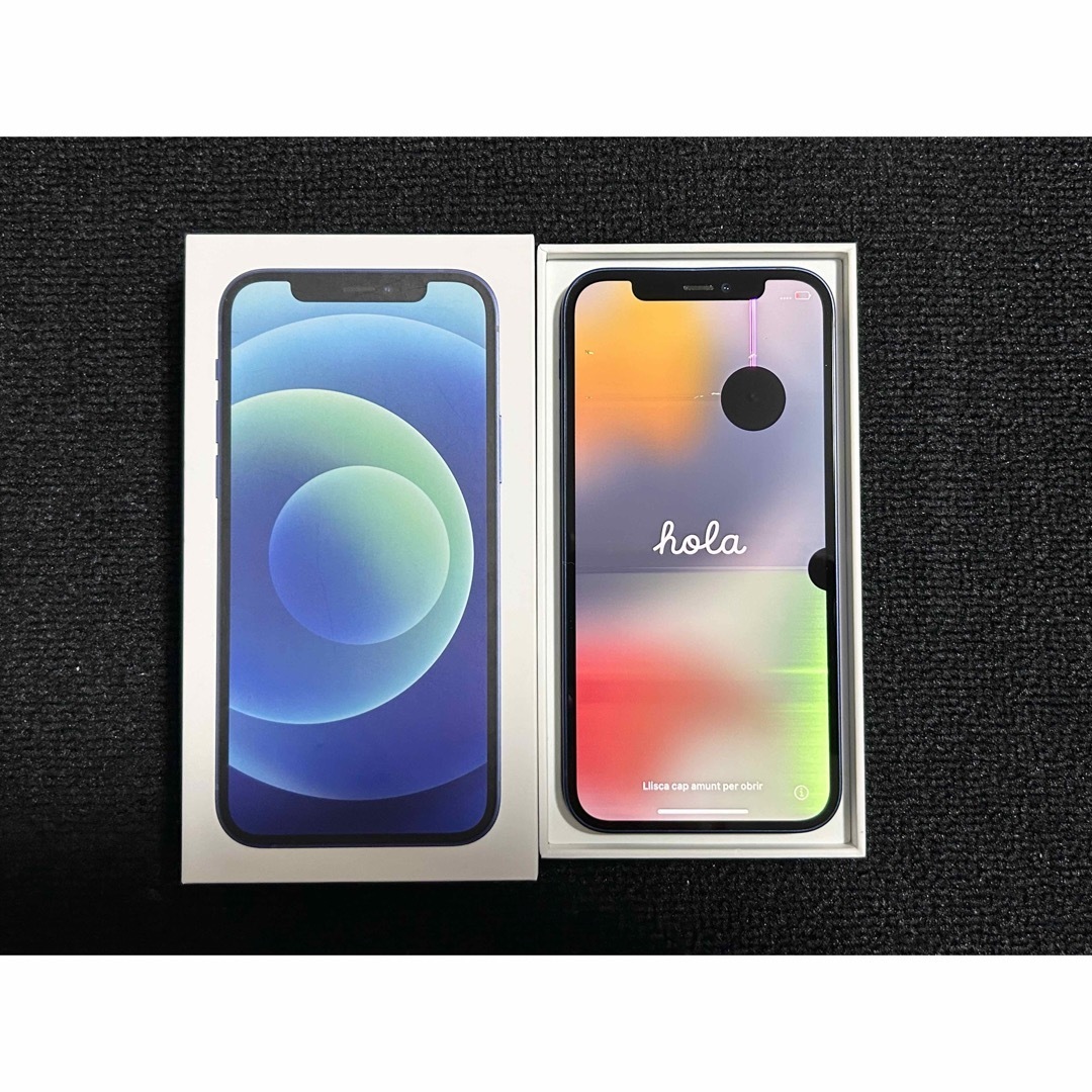 iPhone - 【ジャンク品】Apple iPhone 12 ブルー 64GBの通販 by ま
