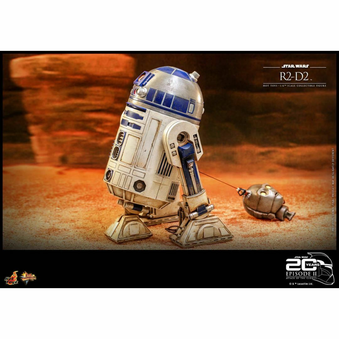 ホットトイズ 1/6 スター・ウォーズ R2-D2 エピソード2 クローンの