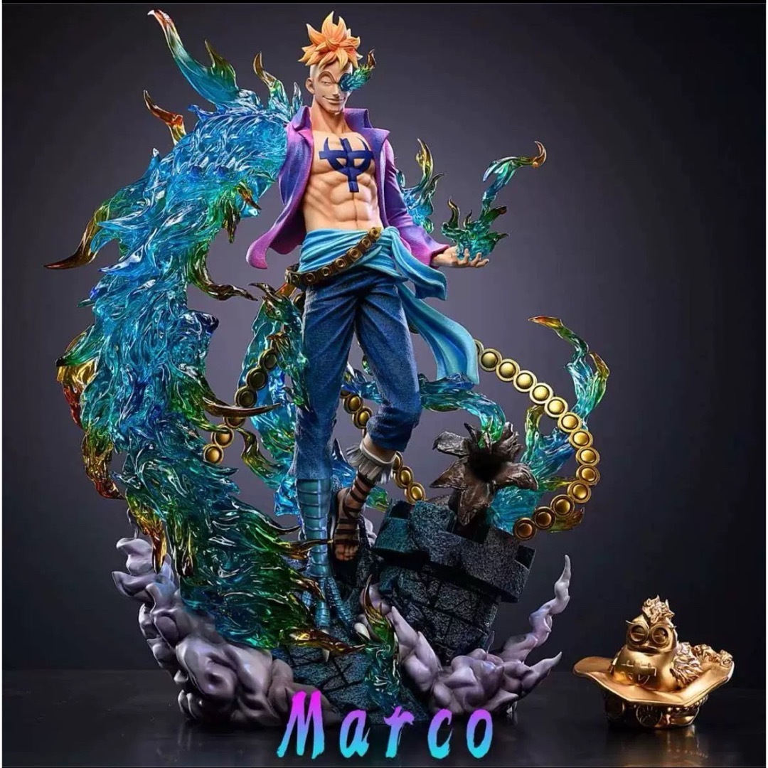 白ひげ海賊団 マルコ ワンピース フィギュア ワーコレ エース POP の