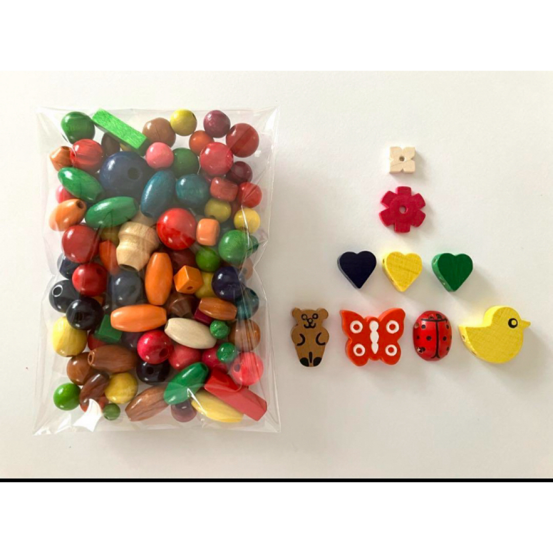 ショバネック ウッドビーズ ドイツ製 ビーズ Schowanek 30gの通販 by n