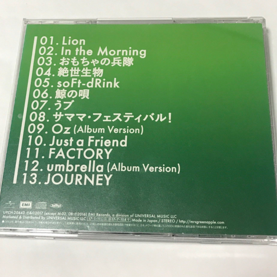Mrs.GREEN APPLE 直筆サイン入りCD ミセスグリーンアップルの通販 by