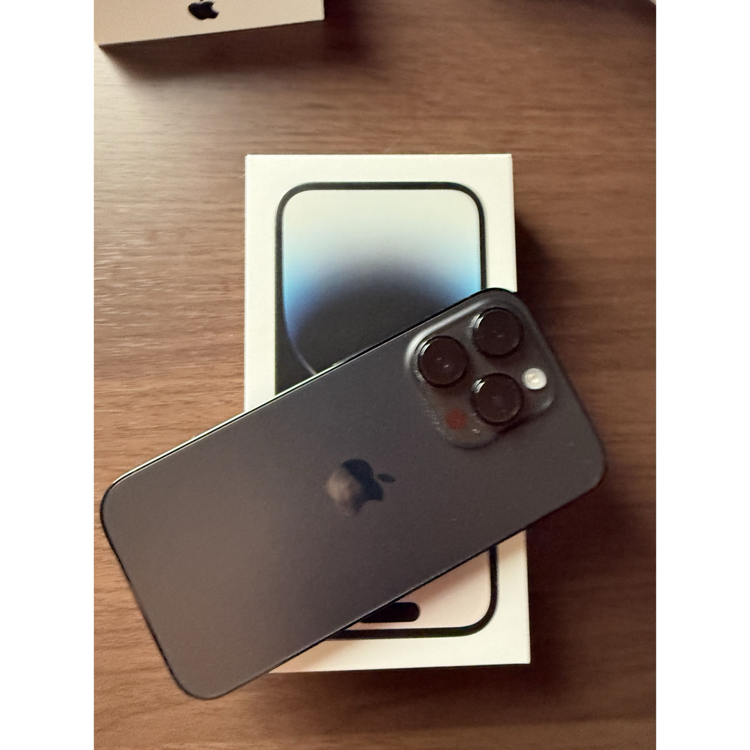 iPhone - iPhone14pro 512gb スペースブラック SIMフリー 付属品完備の