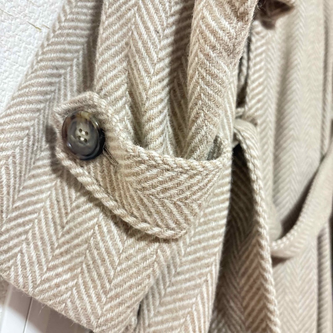 Adam et Rope' - ADAM ET ROPE FEMME マラリウス ヘリンボーンコートの