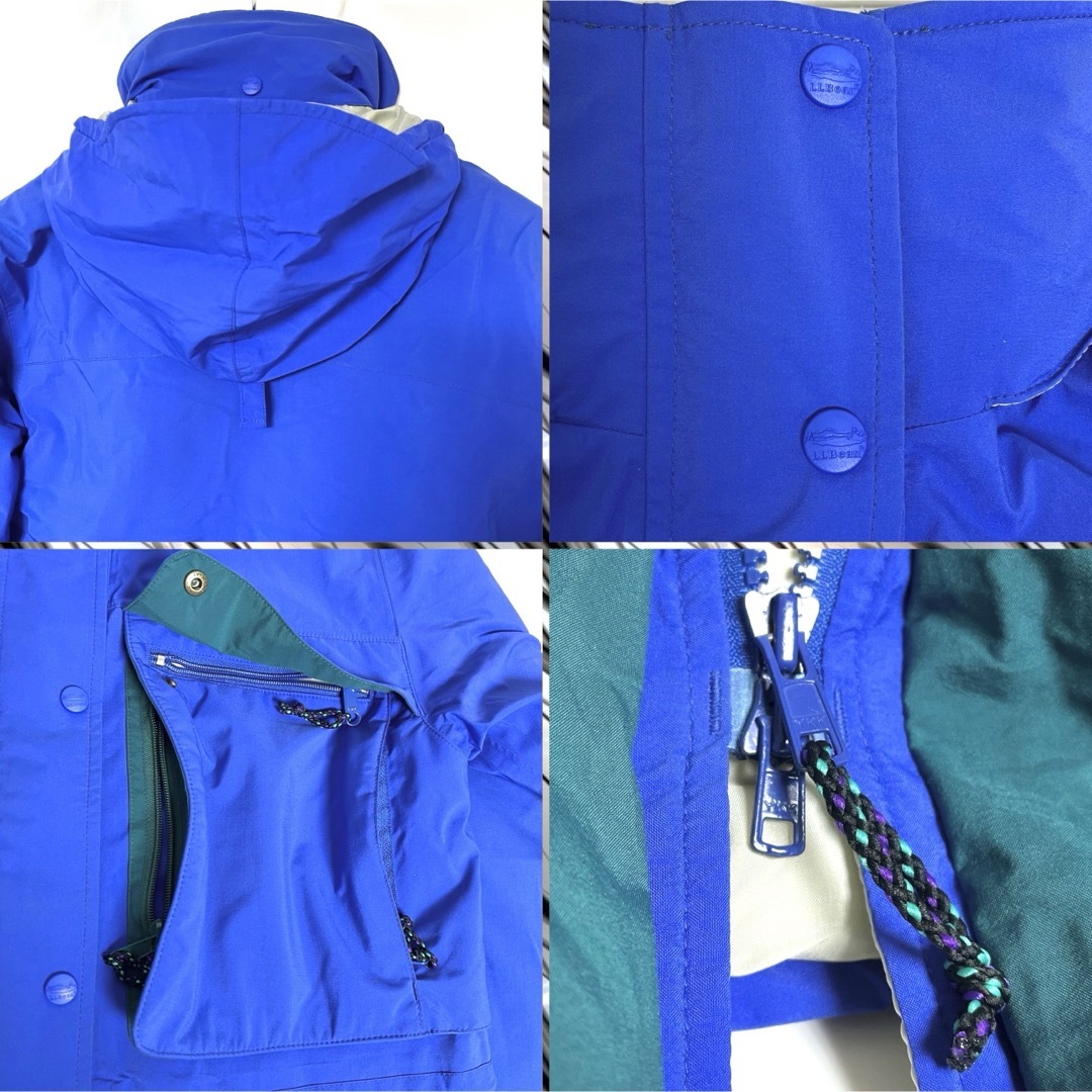 L.L.Bean - L.L.Bean 90s North Col Jacket ブルー Sの通販 by kosmo