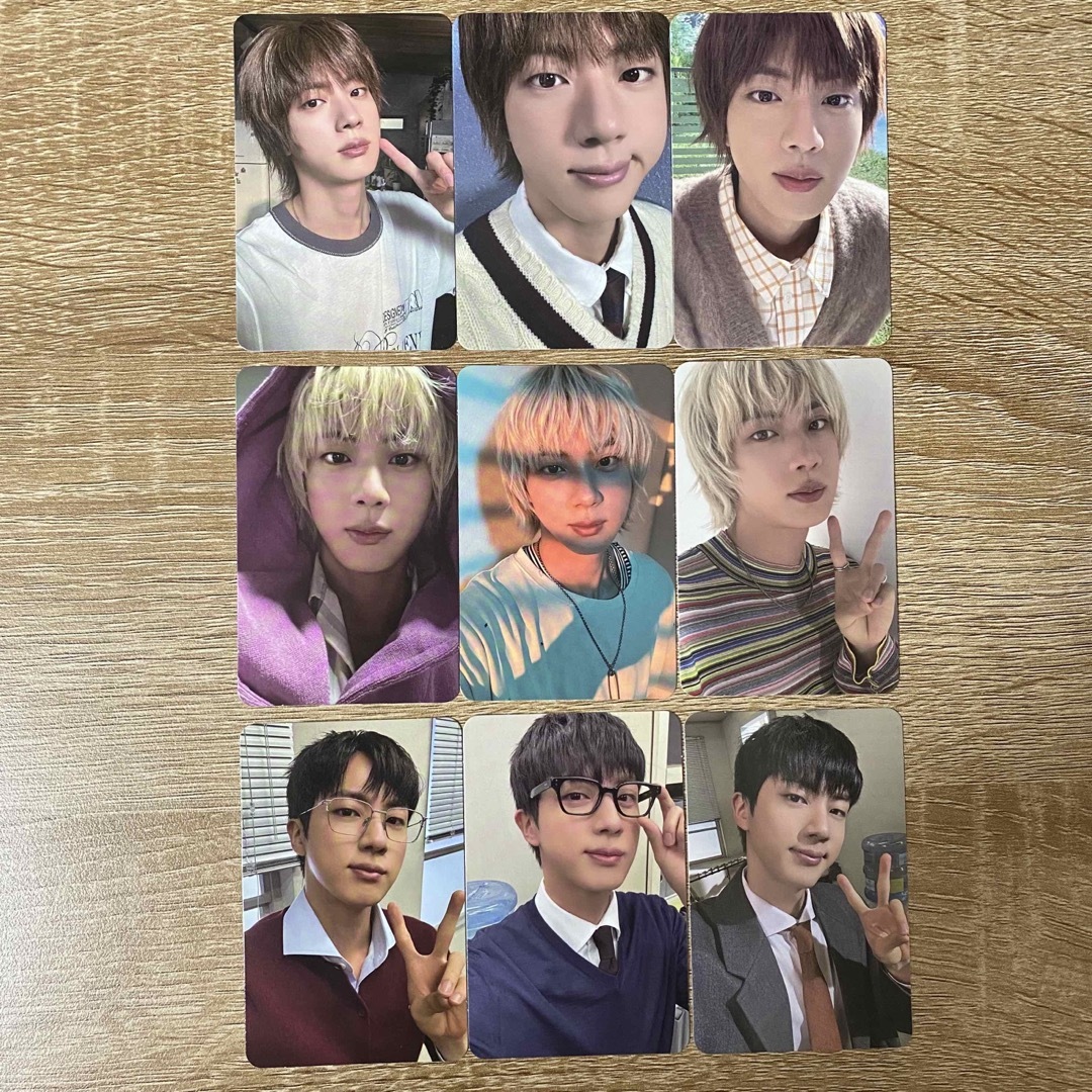 防弾少年団(BTS) - BTS ジン JIN HAPPY アルバム トレカコンプ9枚の