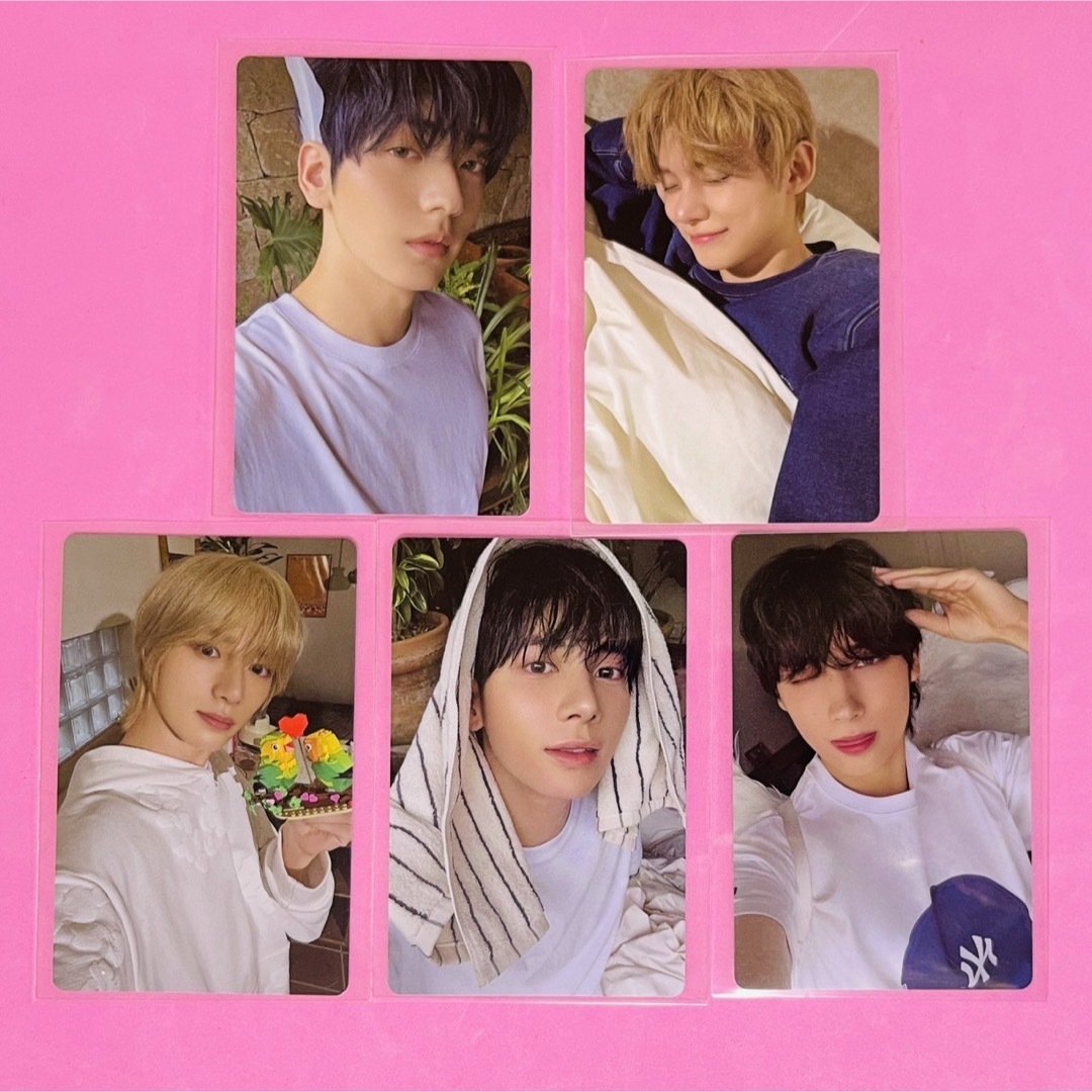 TOMORROW X TOGETHER - TXT トレカ ANGEL ver. コンプ 5枚セット