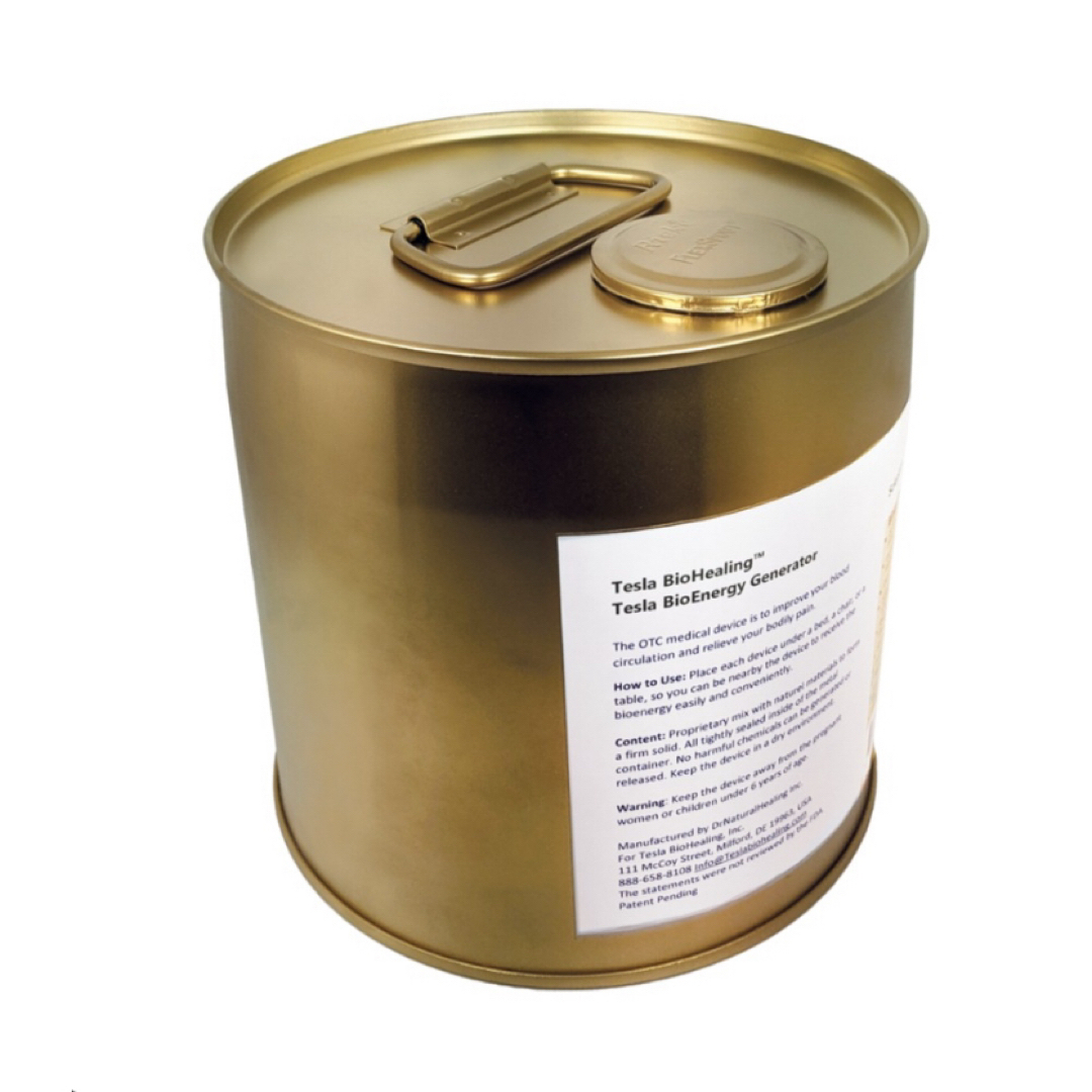 メドベッドジェネレーター（中型テスラ缶：新型：説明書付き新品：複数