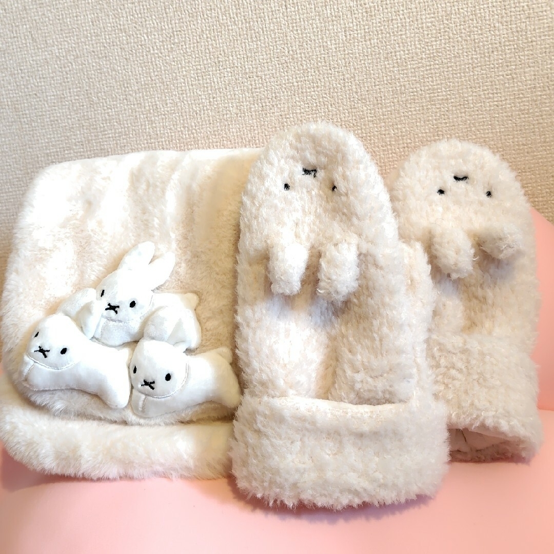 merry jenny - ミッフィー マフラー＆手袋 メリージェニーの通販 by