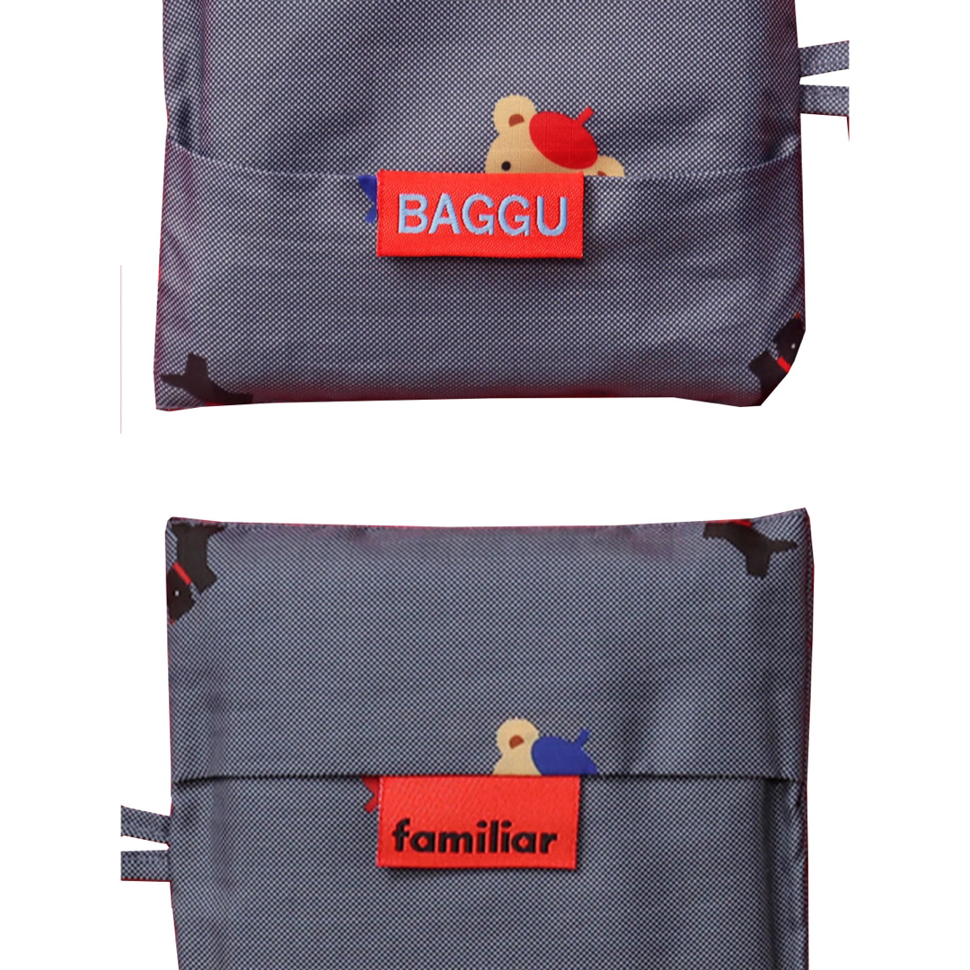 familiar - 新品 BAGGU × familiar エコバッグS ファミリア バグゥの