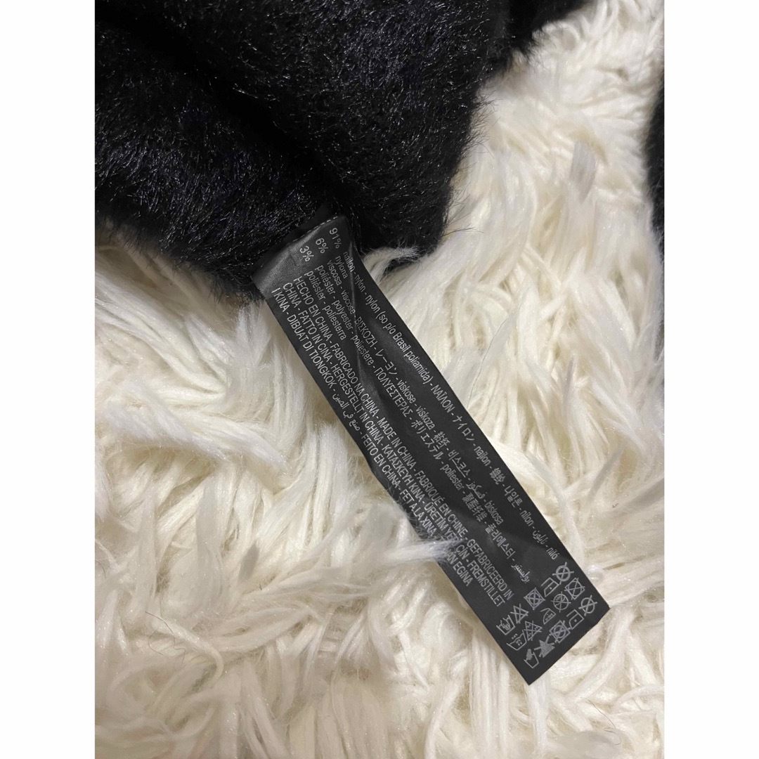 ZARA - 美品 ZARA ザラ ニット カーディガン ハート 金ボタン ビジュー