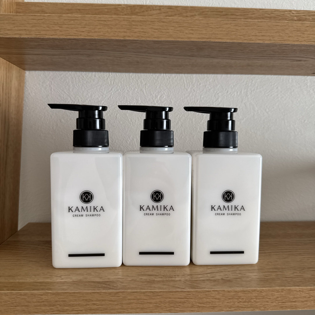 KAMIKA クリームシャンプー 3本セット KAMIKA クリームシャンプー 3本