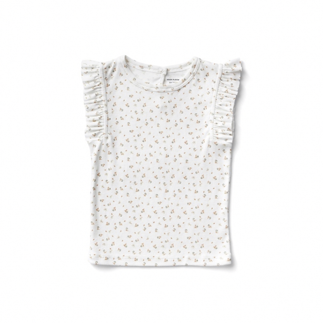soor ploom Frill Tee Fleur Print 8y