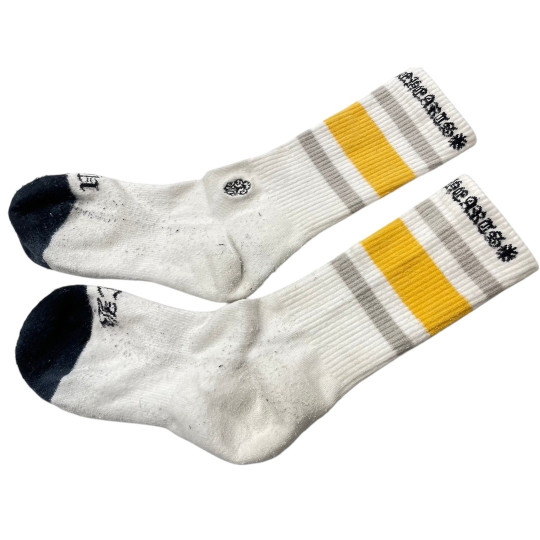 Chrome Hearts - CHROME HEARTS クロムハーツ 靴下 ソックス ロゴ刺繍