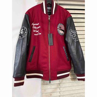 Wind and Sea スタジャン Mサイズ レッド Wind and Sea スタジャン M