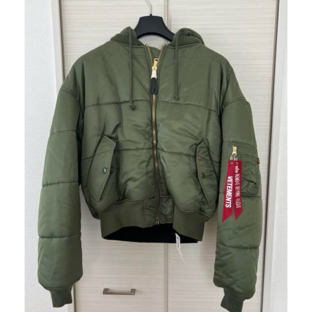 VETEMENTS - 【VETEMENTS】ヴェトモン MA-1 17SS ヘイリービーバー着用