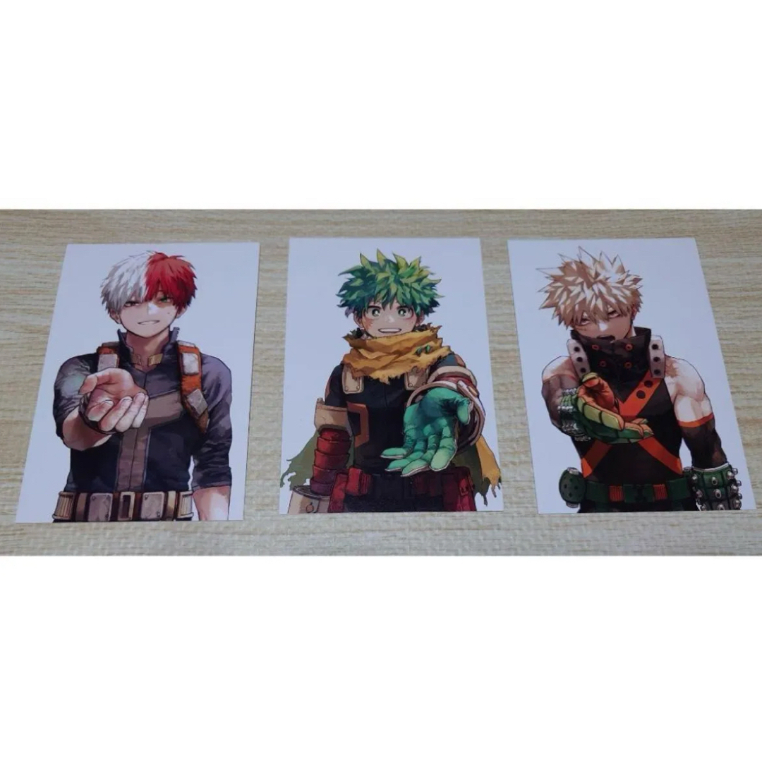 集英社 - ヒロアカ 最終巻 42巻 特典 3種 コンプリート イラストカード